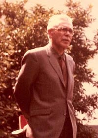 A photo of Professor Marvin Theodore Herrick. 