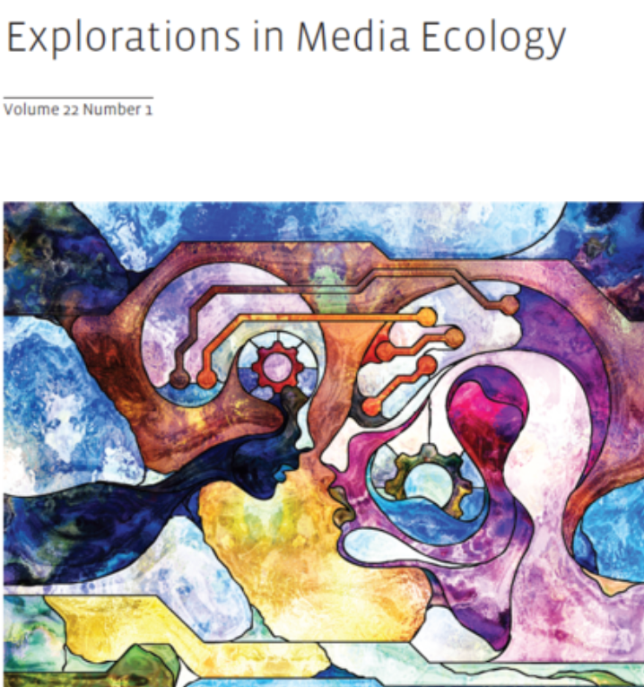 Cover of the journal Exploration in Media Ecology